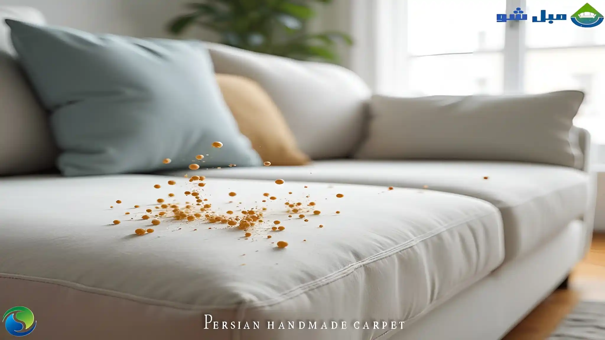 شست وشوی مبل با دستگاه در محل و رفع انواع لکهها