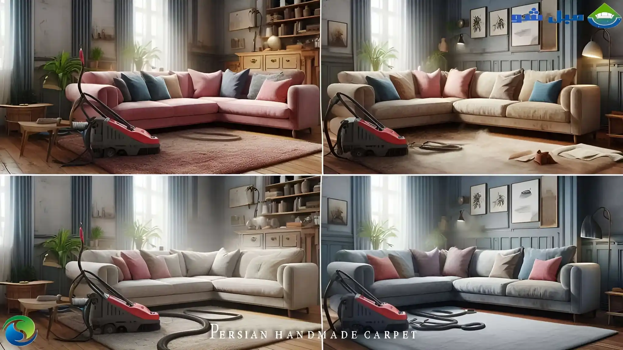 چه نوع مبلمانی نیاز به شست وشوی با دستگاه دارند؟