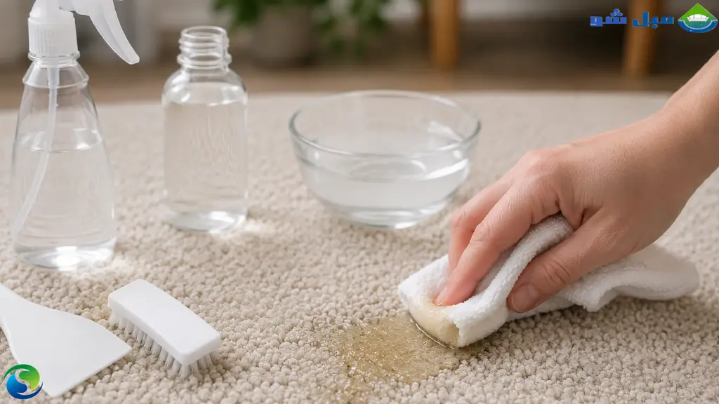 مهمترین نکات در زمان پاک کردن چسب از روی موکت و فرش