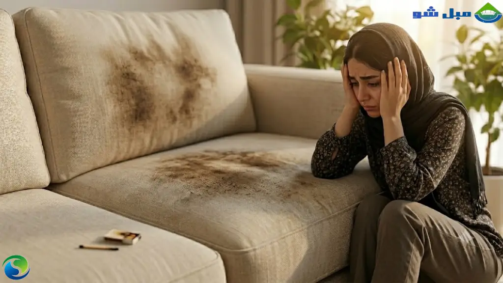 انواع آسیب‌های سوختگی مبل